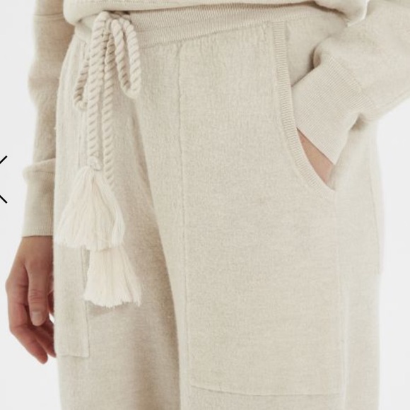 ULLA JOHNSON
Alfie Boiled Wool Joggers Ivory Size S - Picture 5 of 14